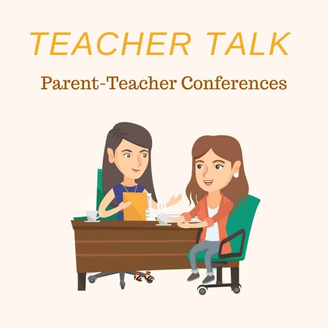 Teacher conferences. Parent teacher Conference.