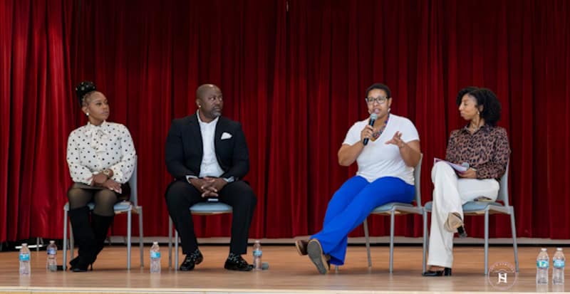 Ginger Haithcox presenting